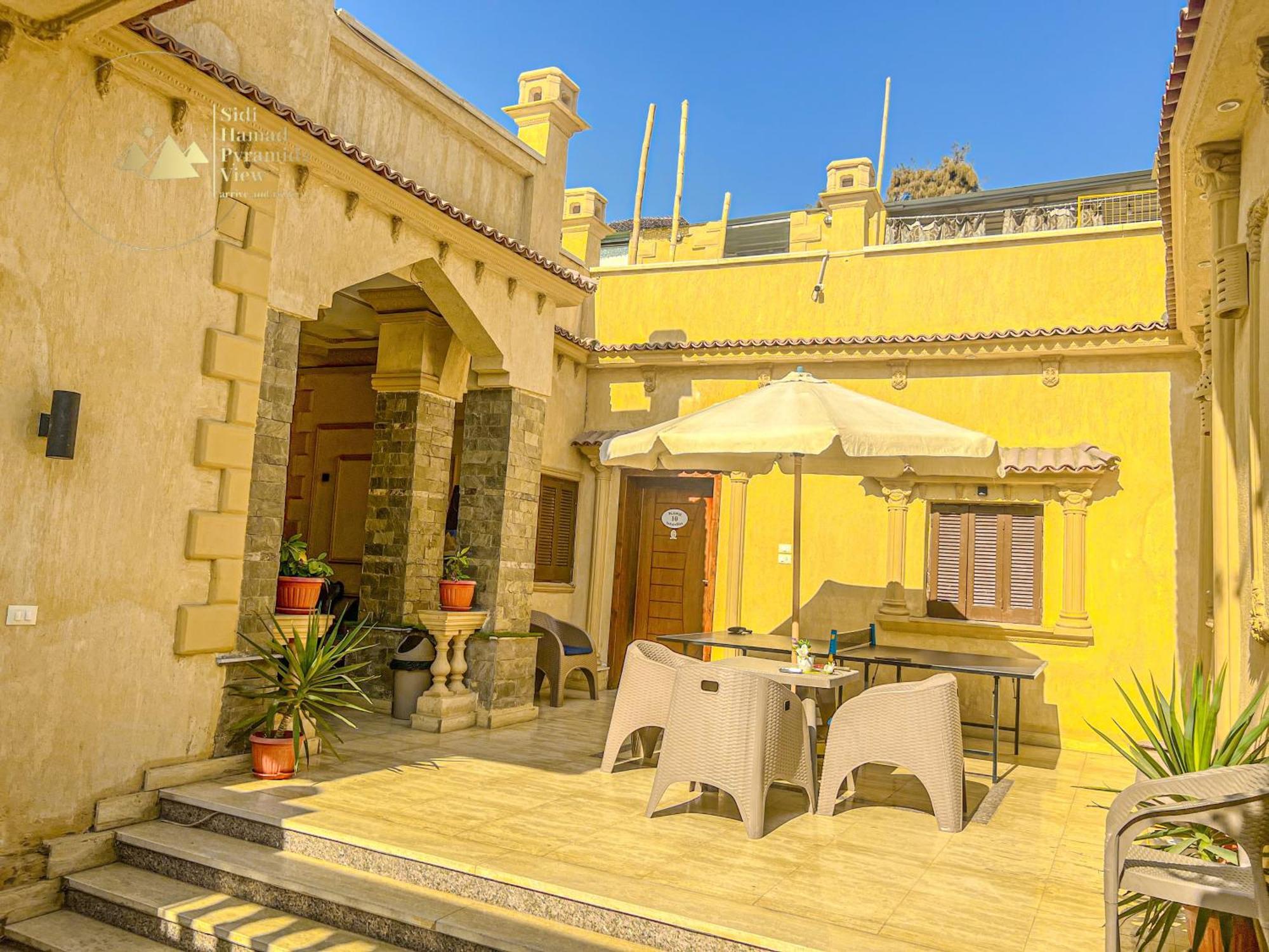 Sidi Hamad Pyramids View Hotel Kafrat al Jabal Exterior photo
