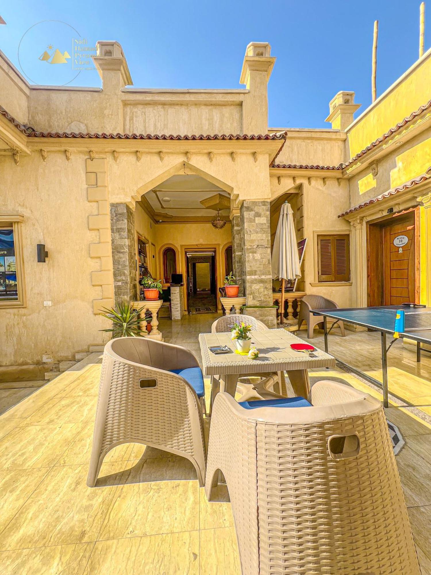Sidi Hamad Pyramids View Hotel Kafrat al Jabal Exterior photo