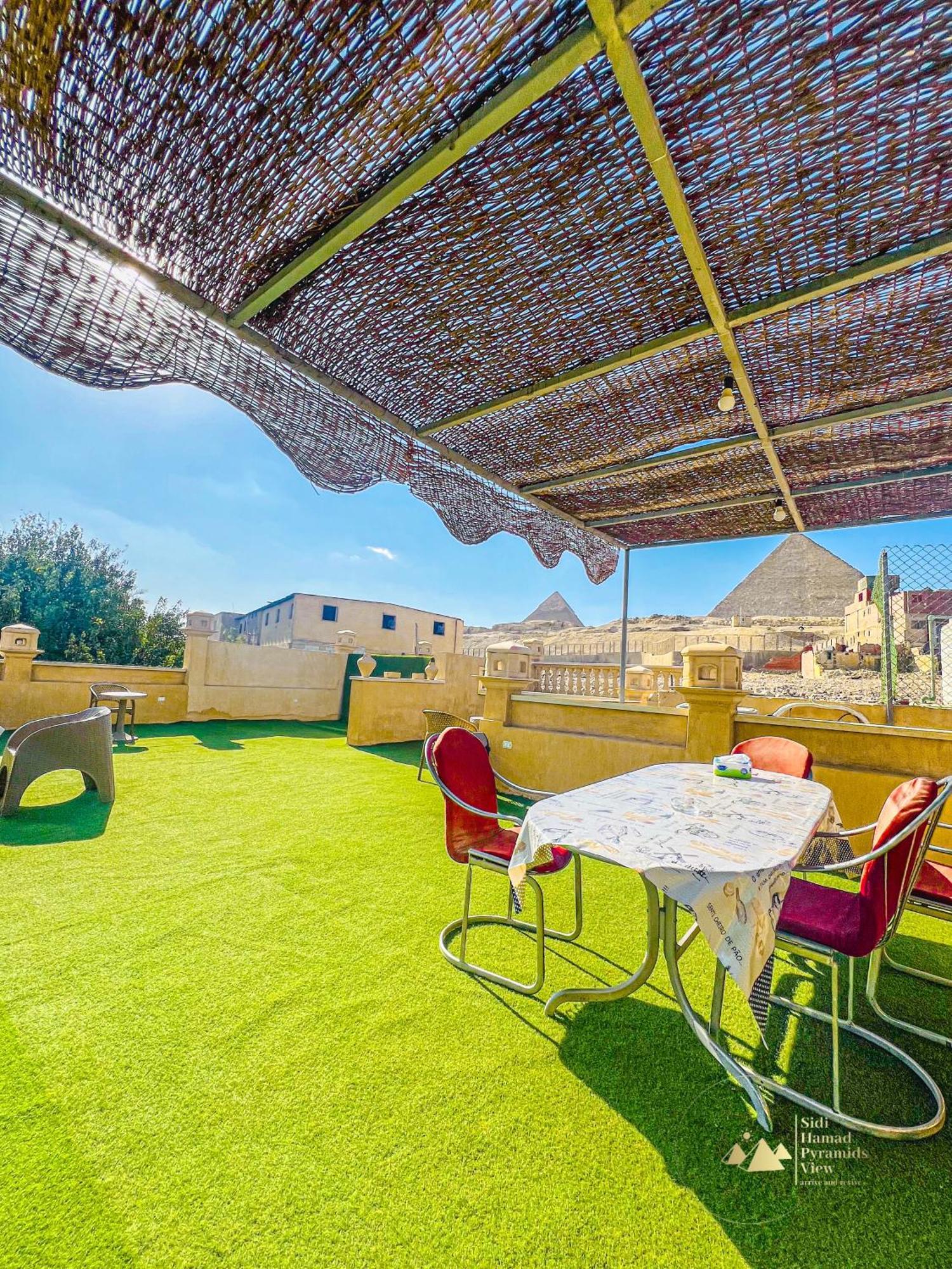 Sidi Hamad Pyramids View Hotel Kafrat al Jabal Exterior photo