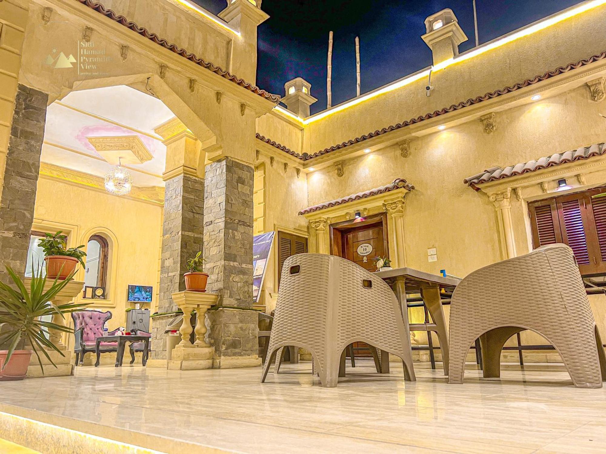 Sidi Hamad Pyramids View Hotel Kafrat al Jabal Exterior photo
