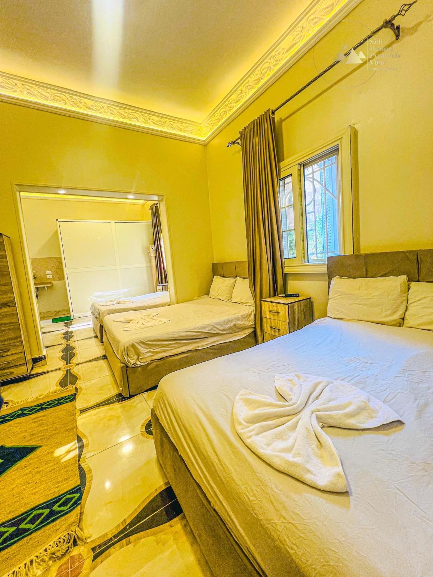 Sidi Hamad Pyramids View Hotel Kafrat al Jabal Exterior photo