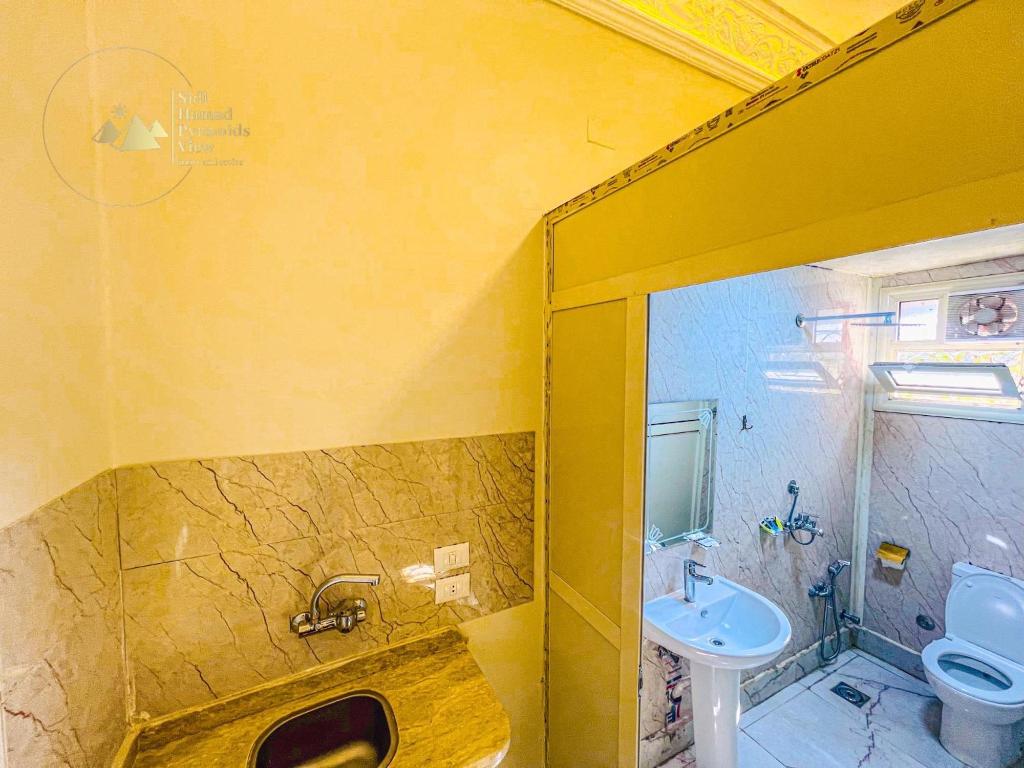 Sidi Hamad Pyramids View Hotel Kafrat al Jabal Exterior photo